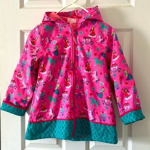 NWOT Girls’ Hooded Raincoat